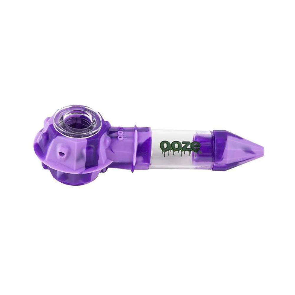 OOZE BOWSER SILICONE WATER PIPE - PURPLE/PINK