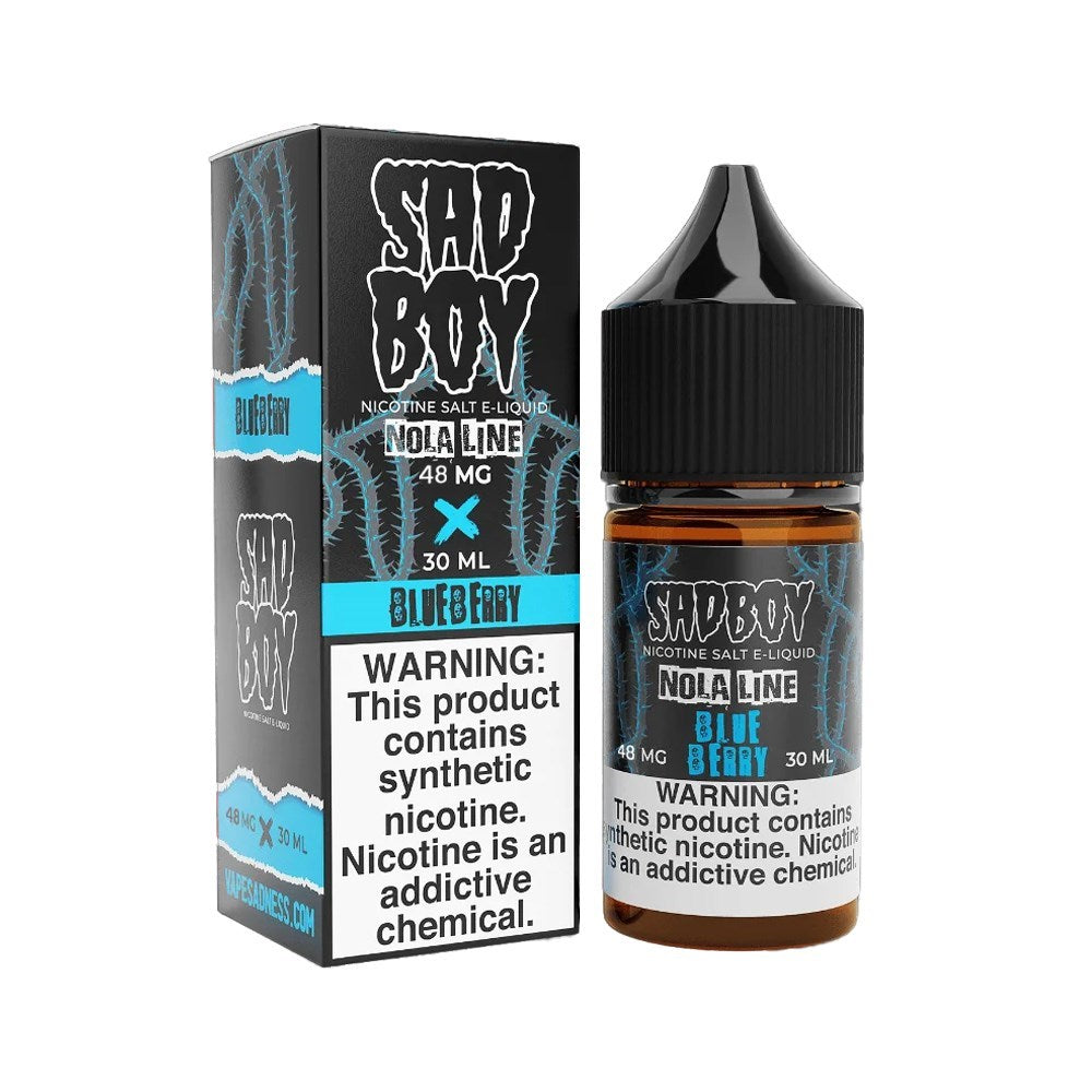SADBOY 30ML JUICE 48MG NOLA LINE - BLUEBERRY NOLA