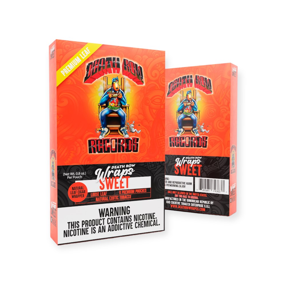 DEATHROW RECORDS 6CTS CUT LEAF WRAPS - SWEET