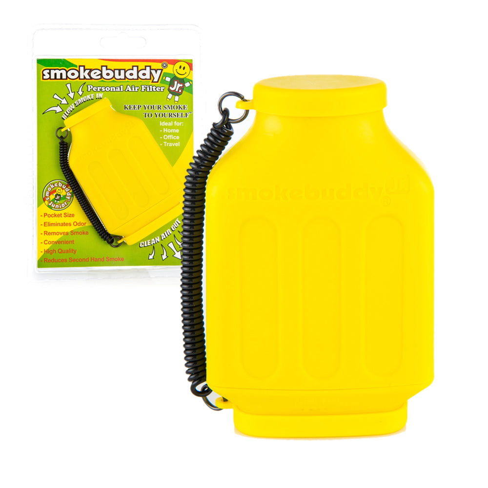 SMOKE BUDDY AIR FILTER JR. - YELLOW