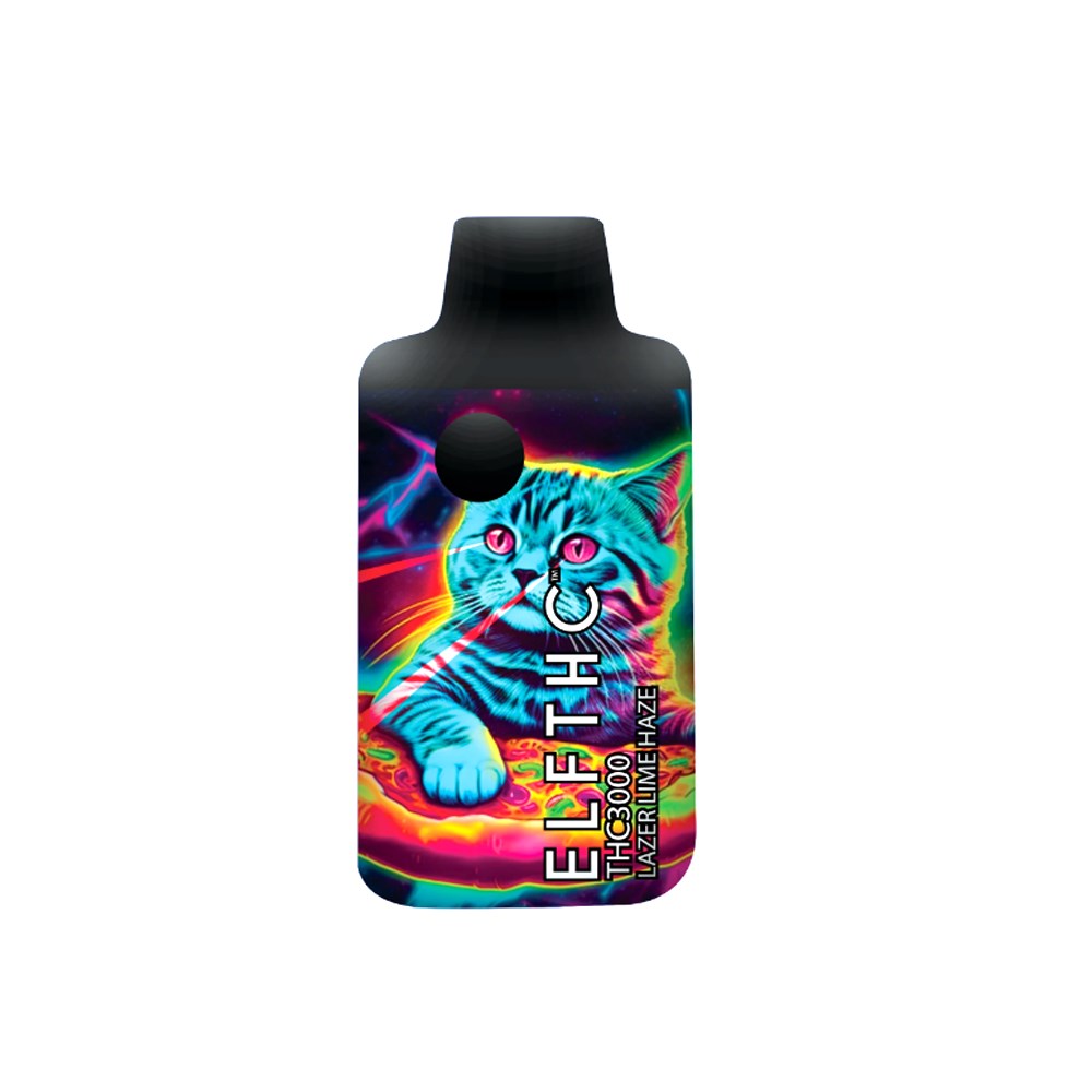 ELF THC D8/THCP/THCX 3000MG HYBRID - LAZER LIME HAZE