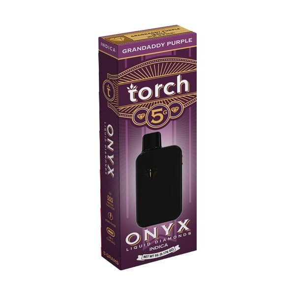 TORCH ONYX LIQUID DIAMONDS 5G DISPOSABLE INDICA - GRANDADDY PURPLE