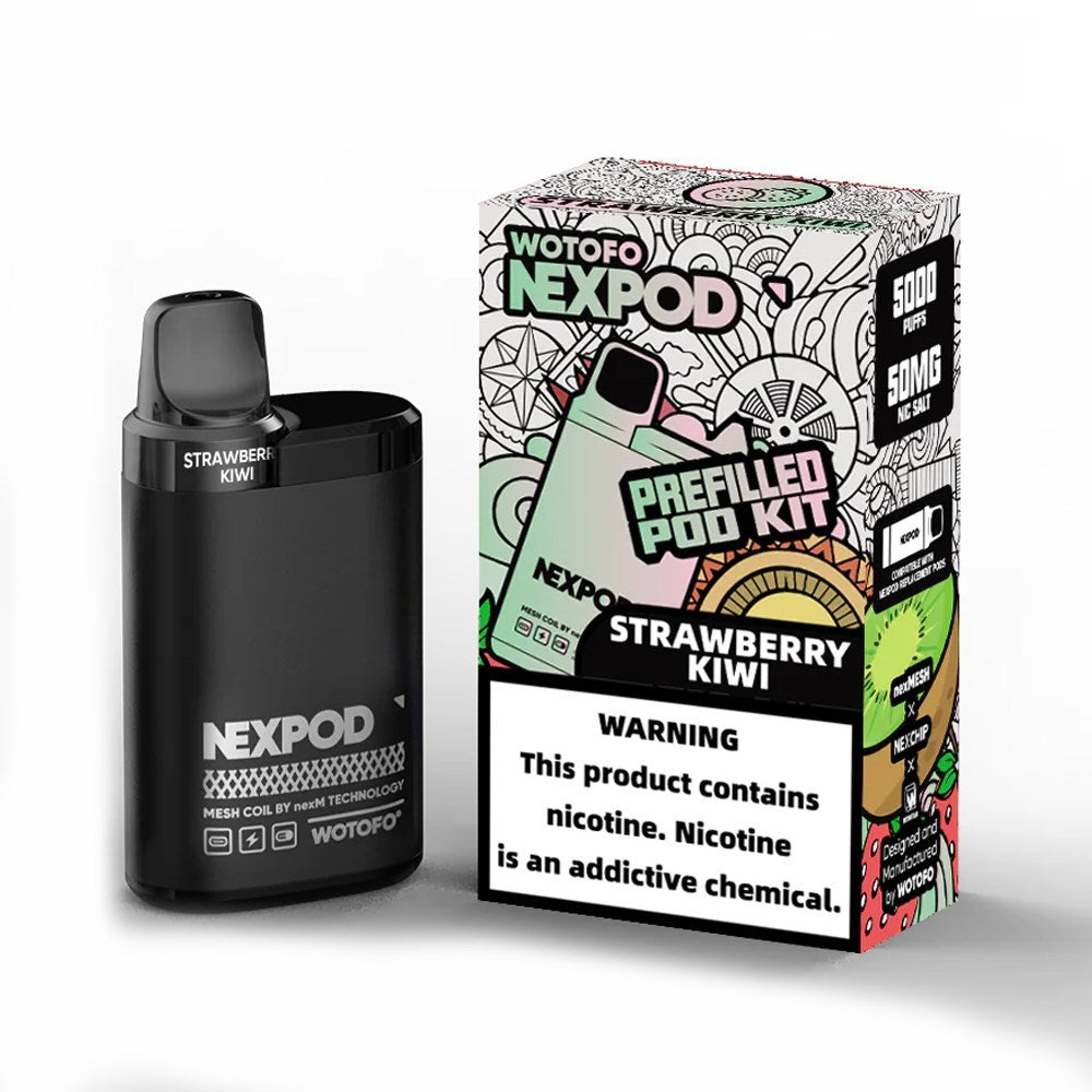 NEXPOD 50MG 5000PUFF POD KIT - STRAWBERRY KIWI