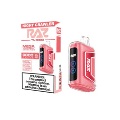 RAZ 5% NIC 9000PUFFS DISPOSABLE - NIGHT CRAWLER