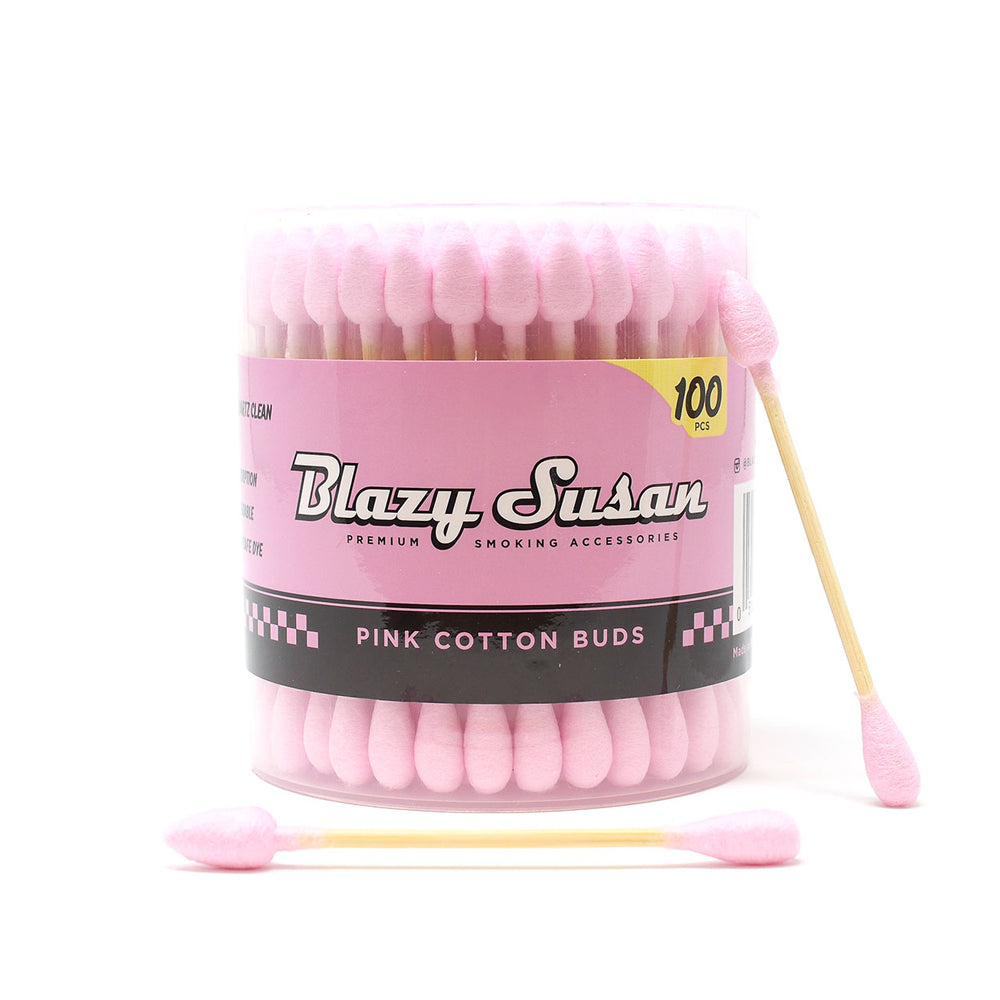 BLAZY SUSAN PINK COTTON BUDS