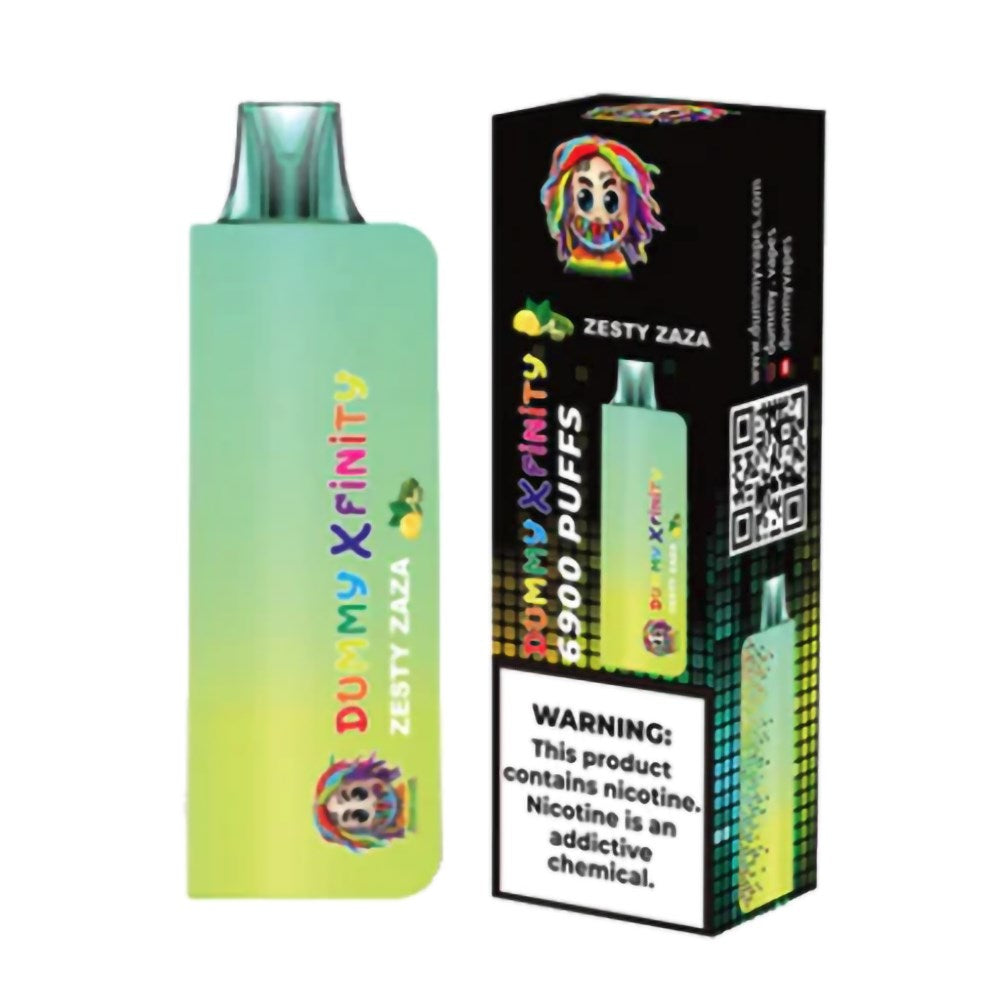DUMMY 5% NIC 8000PUFFS DISPOSABLE - ZESTY ZAZA
