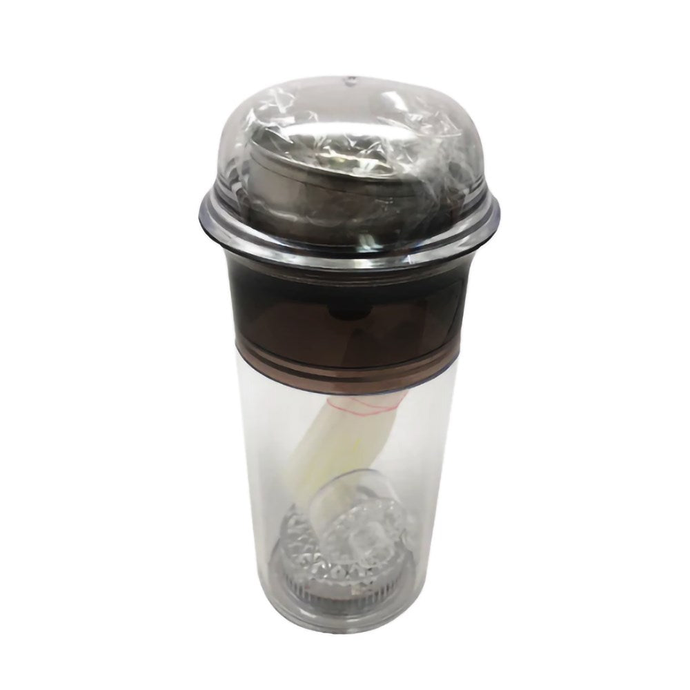 ZEBRA CUP 1 HOSE HOOKAH - BLACK
