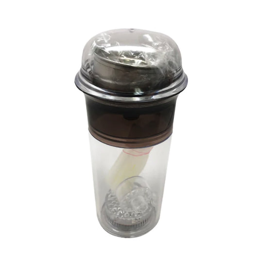 ZEBRA CUP 1 HOSE HOOKAH - BLACK