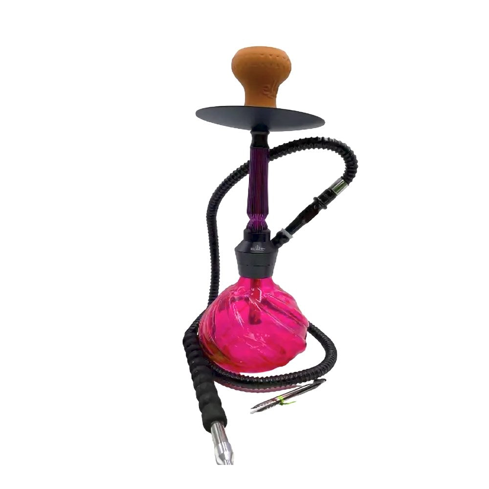 ELITE ROYALTY 1 HOSE HOOKAH - RED
