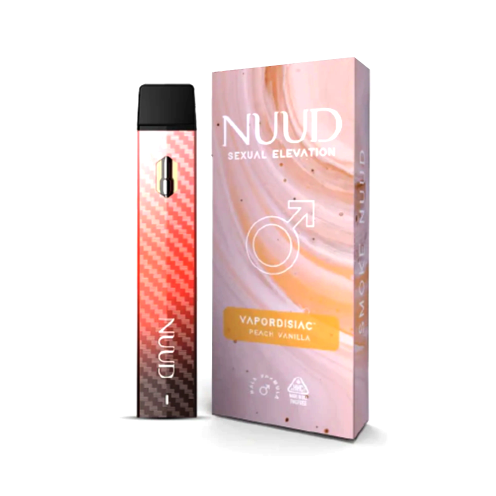 NUUD MALE HHC VAPE - PEACH VANILLA