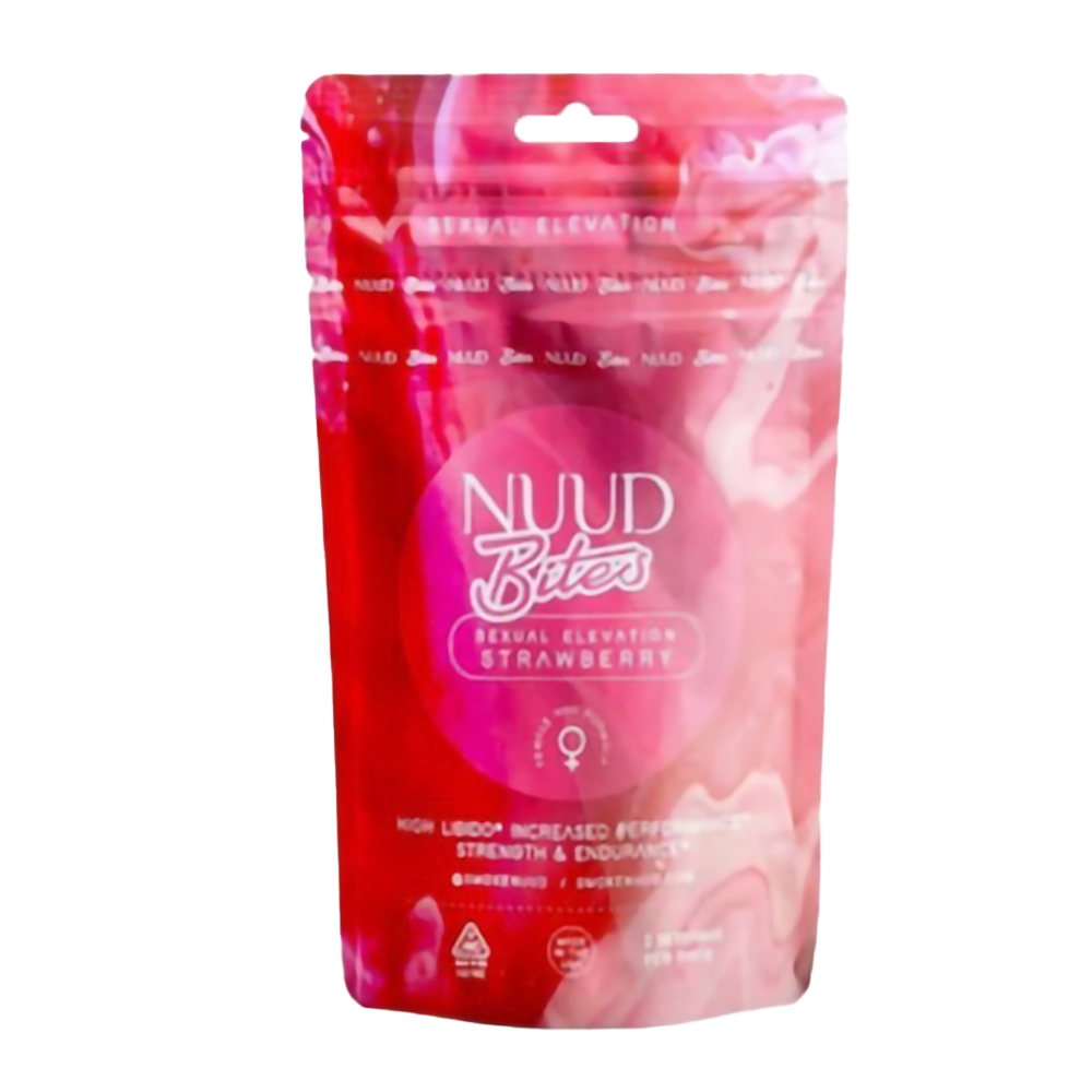 NUUD BITES SEXUAL GUMMIES - STRAWBERRY