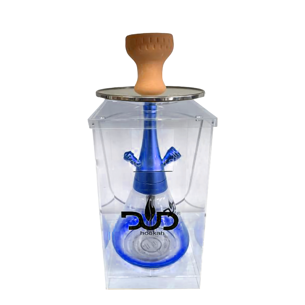 DUD PRENDE ACRYLIC LED BASKET HOOKAH - BLUE