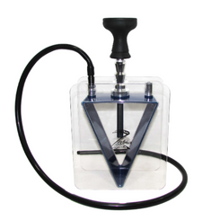 ZEBRA FOUNTAIN HOOKAH - BLUE