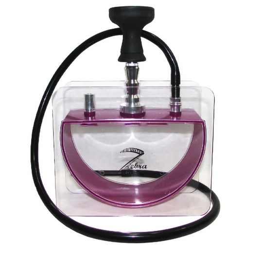 ZEBRA 14" PILLOW HOOKAH - PURPLE