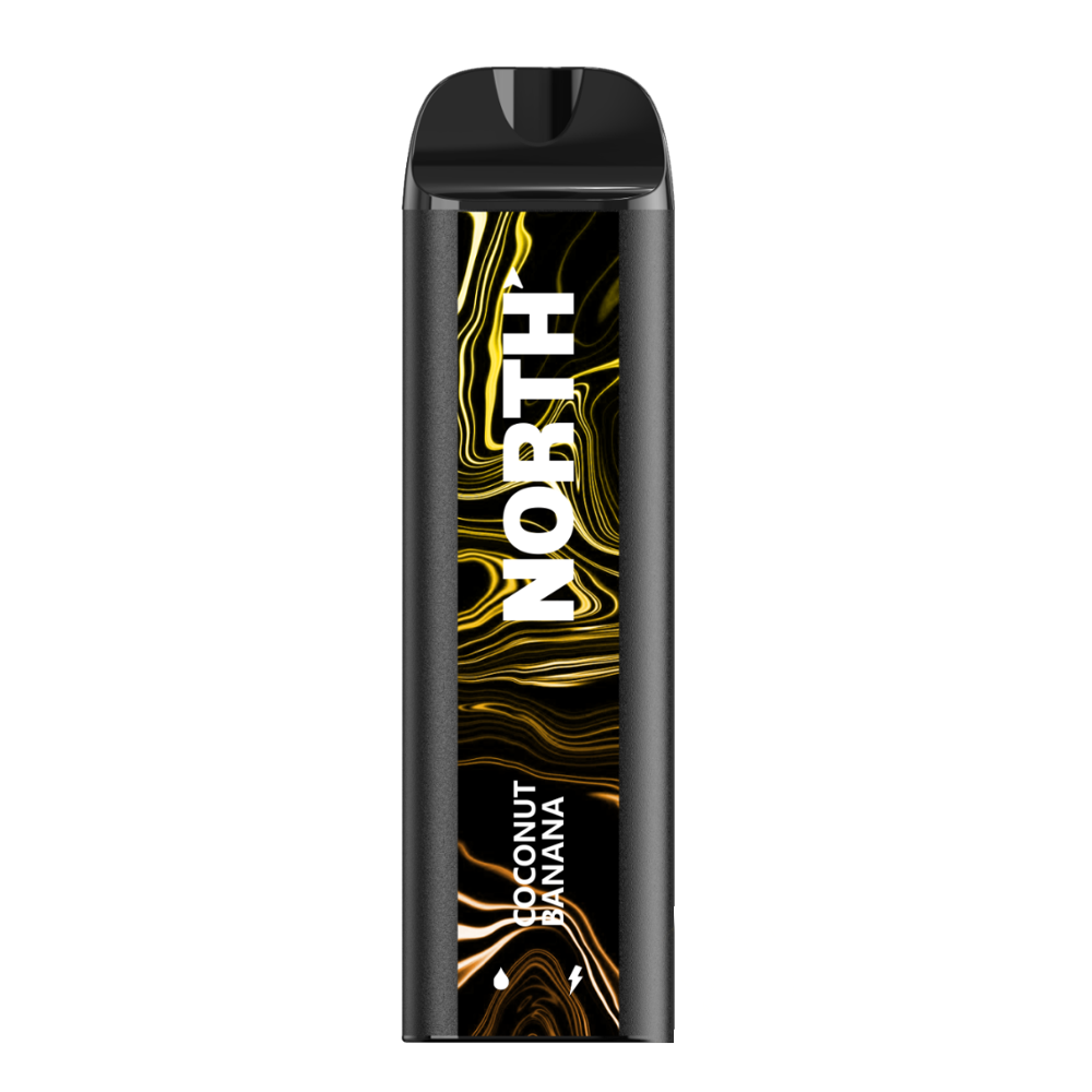 NORTH 5000PUFFS 5% NIC DISPOSABLE - COCONUT BANANA