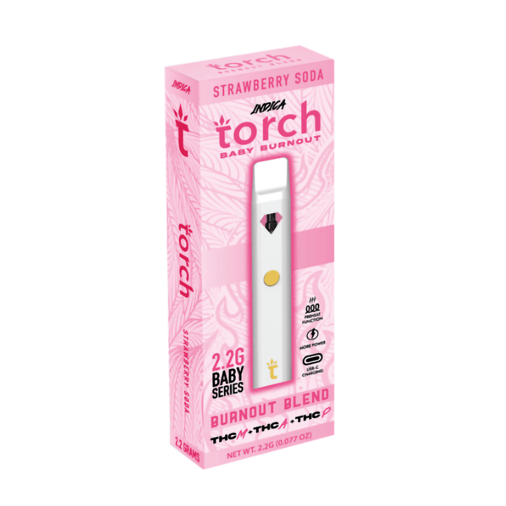 TORCH BABY BURN OUT 2.2ML THCM/THCA/THCP INDICA - STRAW SODA