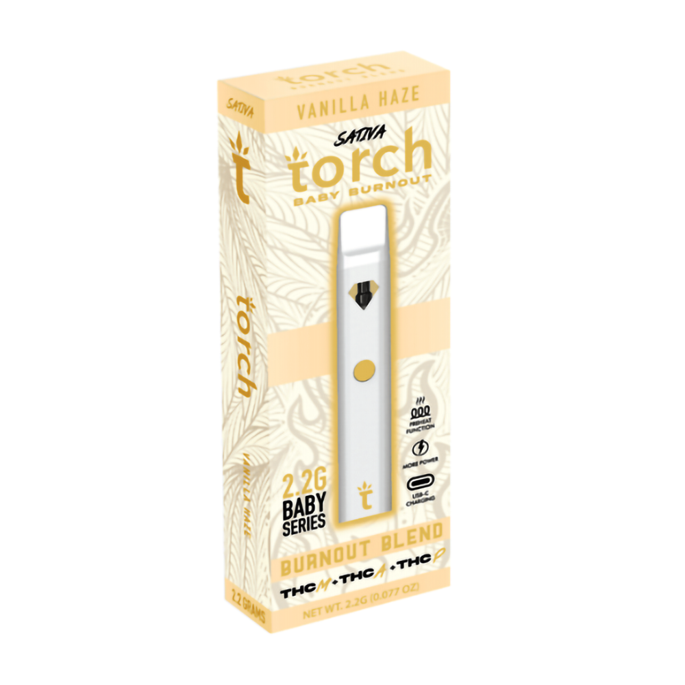 TORCH BABY BURN OUT 2.2ML THCM/THCA/THCP SATIVA - VANILLA HAZE