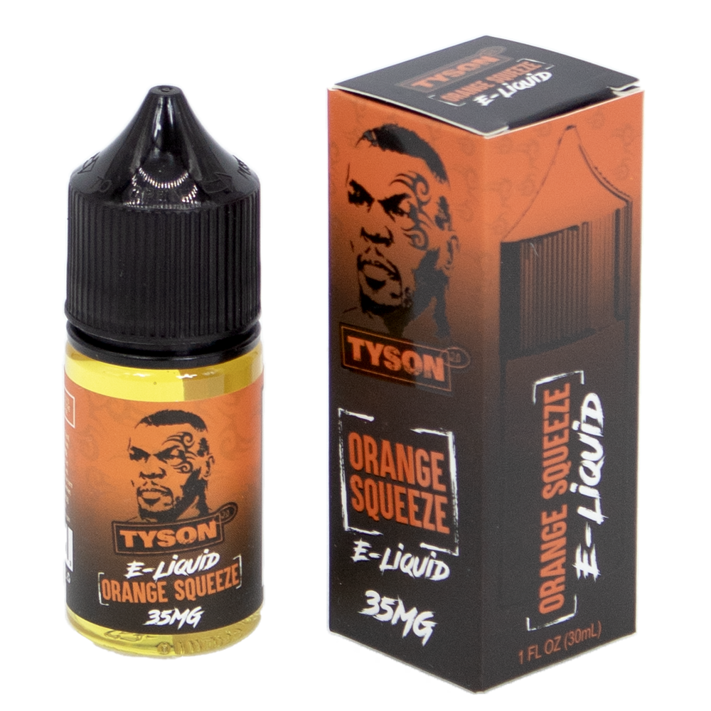 TYSON 30ML E- LIQUID 35MG JUICE - ORANGE SQUEEZE