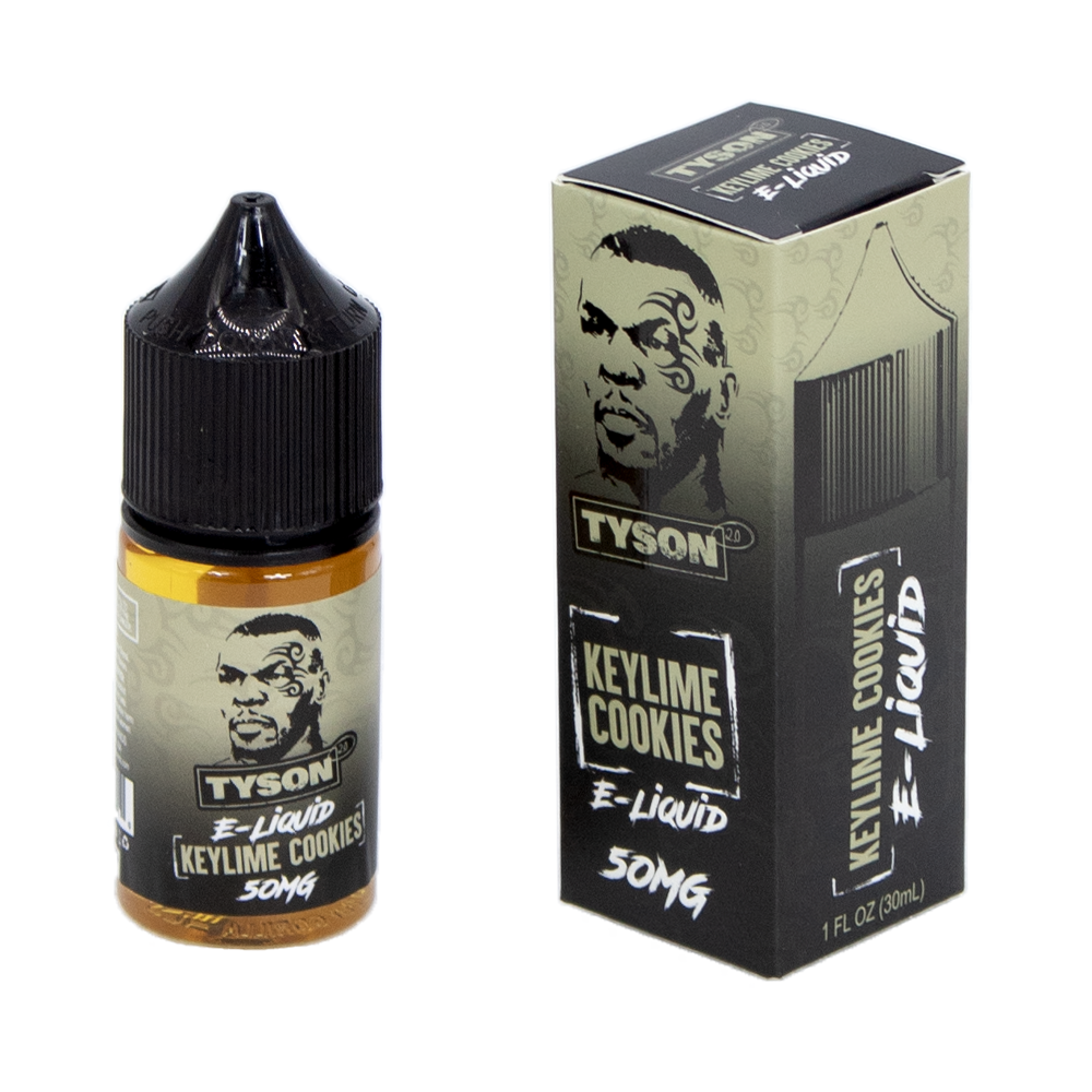 TYSON 30ML E- LIQUID 50MG JUICE - KEYLIME COOKIES
