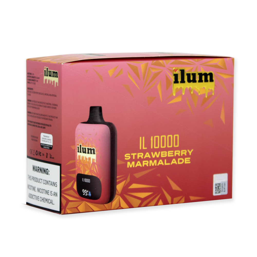 ILUM IL10000 5%NIC DISPOSABLE - STRAW MARMALADE