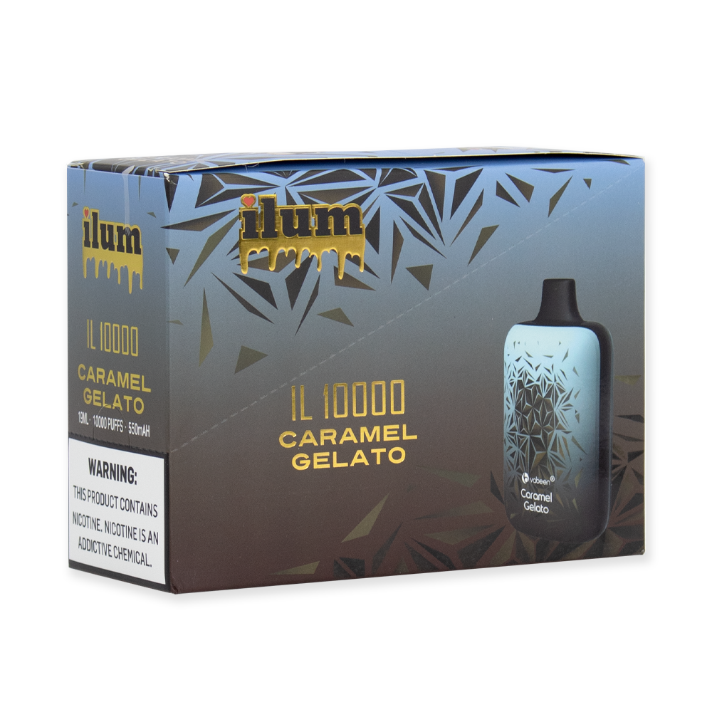 ILUM IL10000 5%NIC DISPOSABLE - CARAMEL GELATO