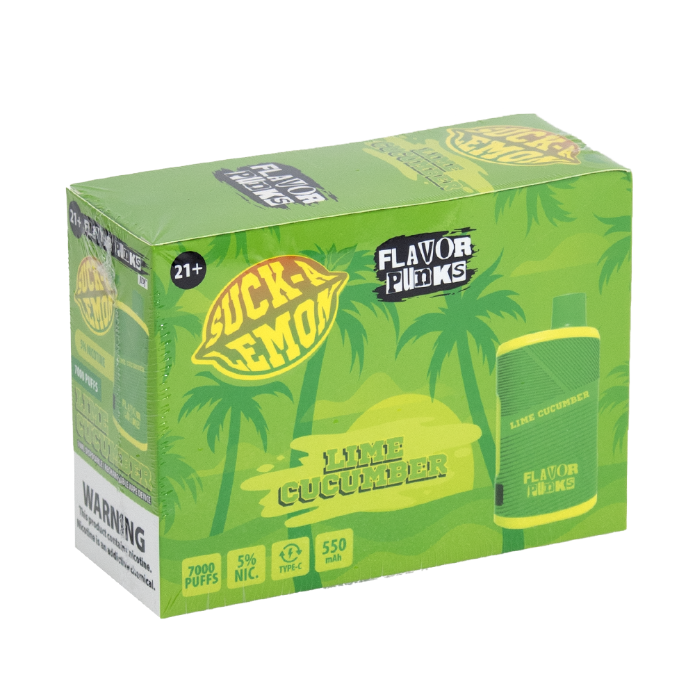FLAVOR PUNKS 5% NIC DISPOSABLE - LIME CUCUMBER