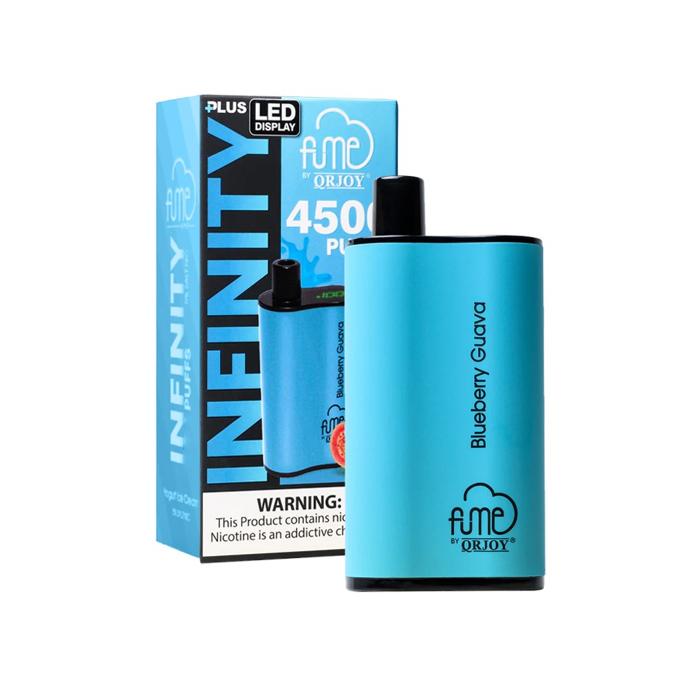 FUME INFINITY PLUS 5% SALT NIC DISPOSABLE - BLUEBERRY GUAVA