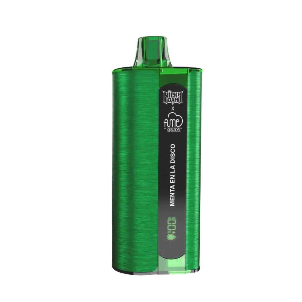FUME NICKY JAM  5% DISPOSABLE - MENTA EN LA DISCO