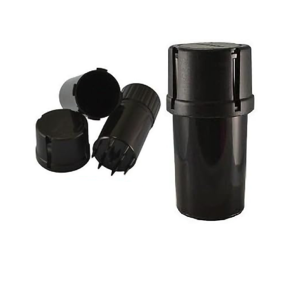 MEDTAINER 5G CAPACITY GRINDERS - BLACK