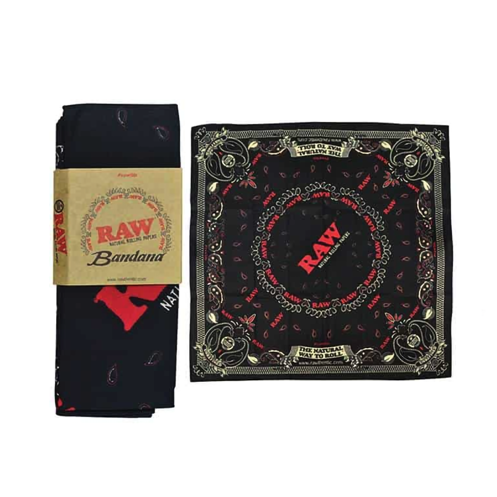 RAW BLACK BANDANA