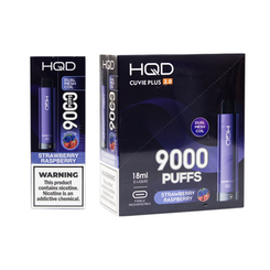 HQD CUVIE PLUS 2.0 5% DISPOSABLE - STRW RASPBERRY
