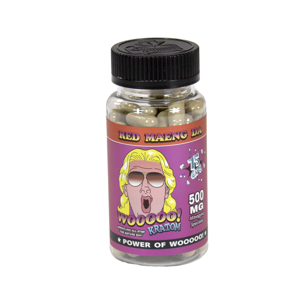 KRATOM RIC FLAIR RED 500MG 75 CT - MAENG DA