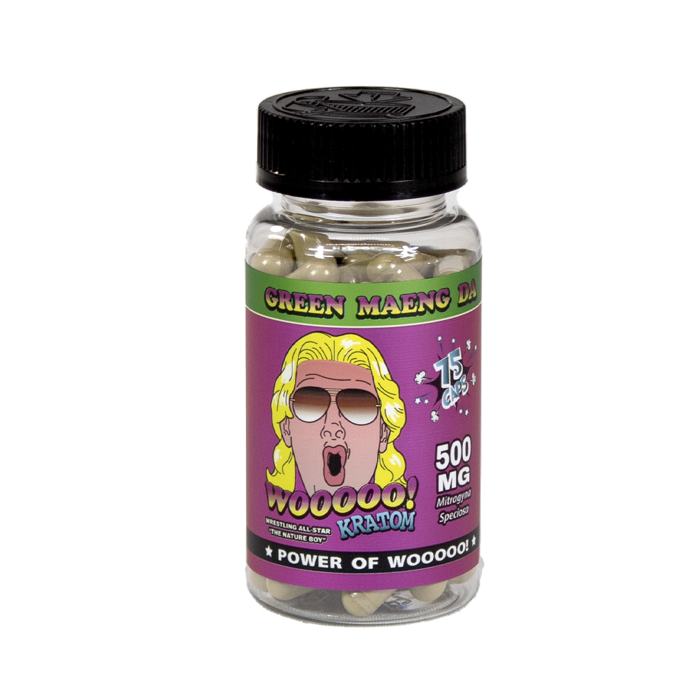 KRATOM RIC FLAIR GREEN 500MG 75 CT - MAENG DA