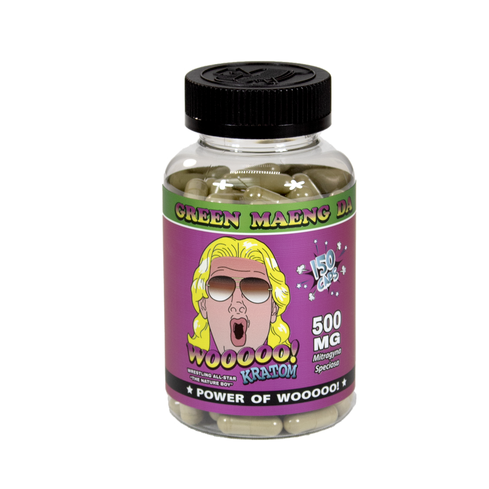 KRATOM RIC FLAIR GREEN 500MG 150 CT - MAENG DA