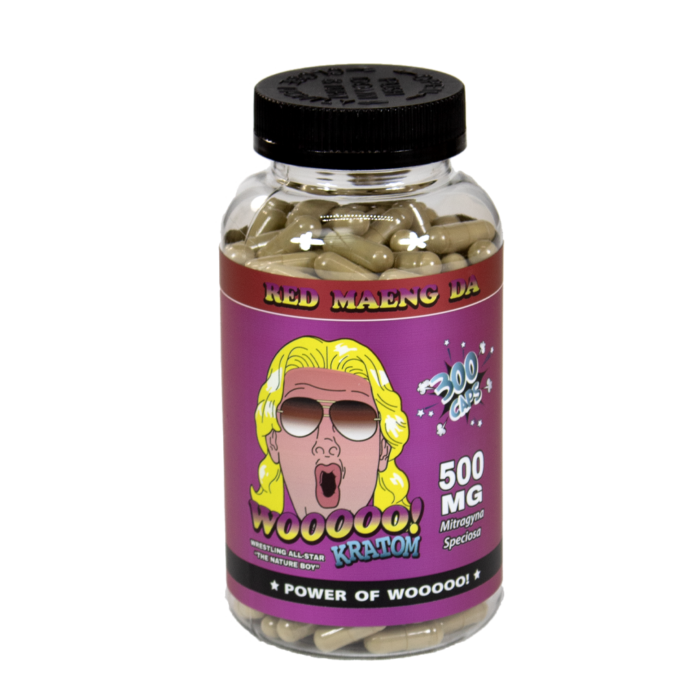 KRATOM RIC FLAIR RED 500MG 300 CT - MAENG DA