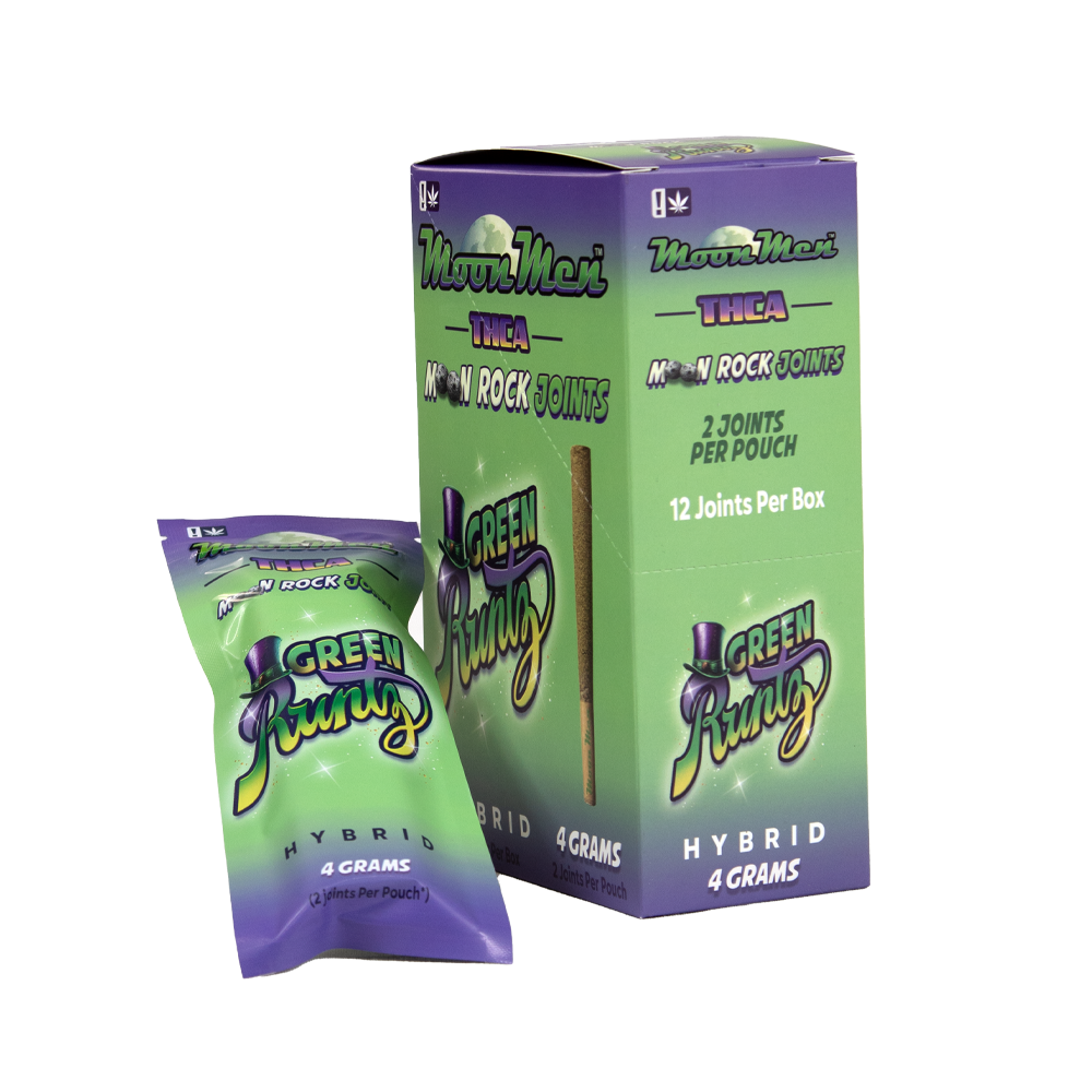 MOON MEN THCA ROCK 4G JOINT HYBRID - GREEN RUNTZ