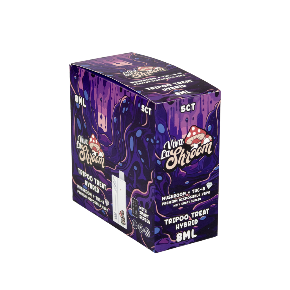 VIVA LA HEMP MUSHROOM/THCA BLEND DISPOSABLE W/ LED HYBRID - TRIPO TREAT