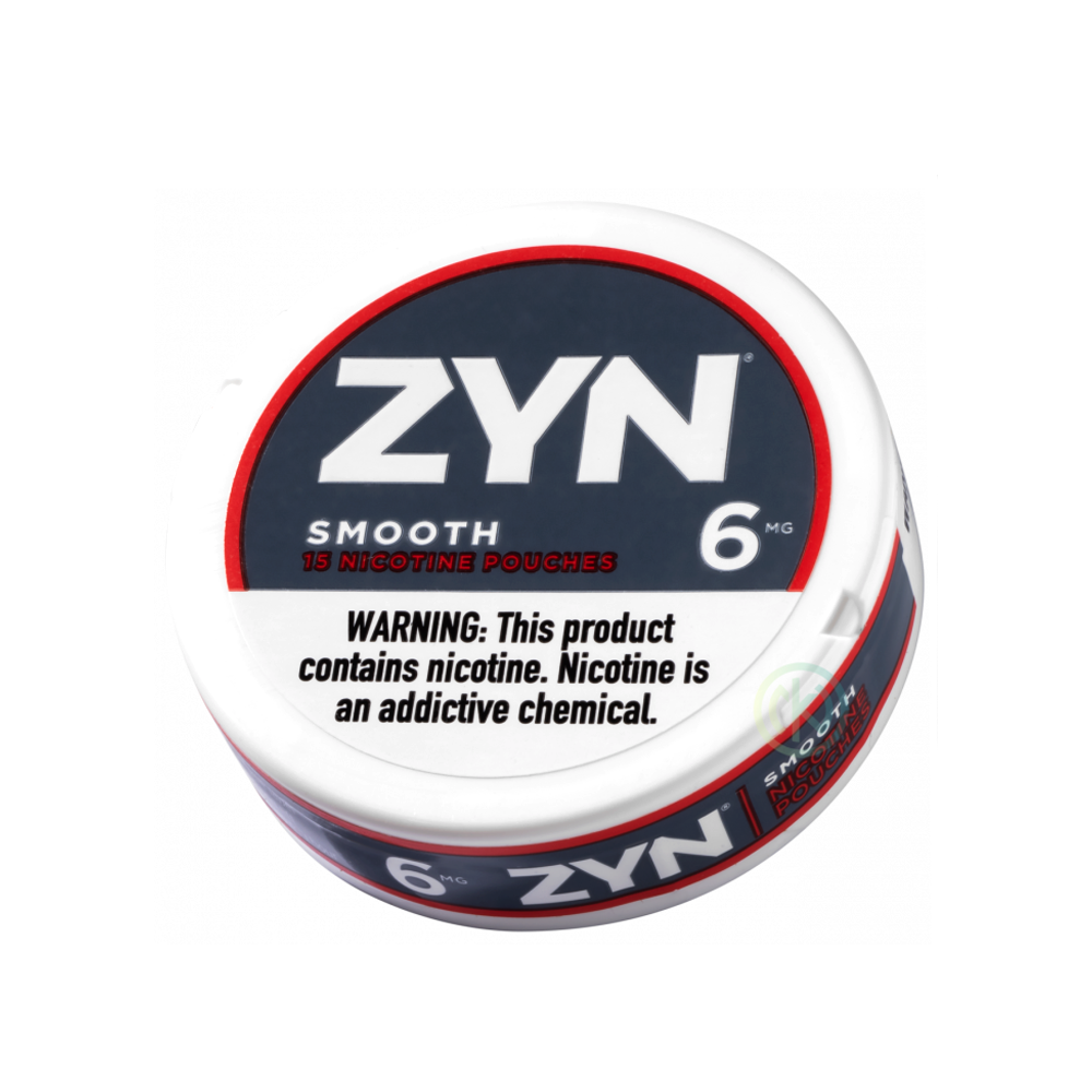 ZYN NICOTINE 6MG POUCHES - SMOOTH