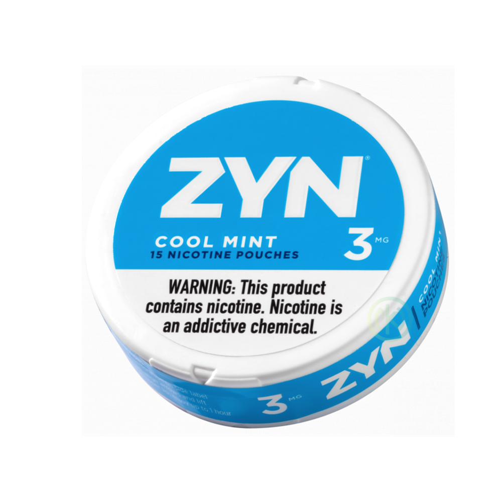 ZYN NICOTINE 3MG POUCHES - COOL MINT