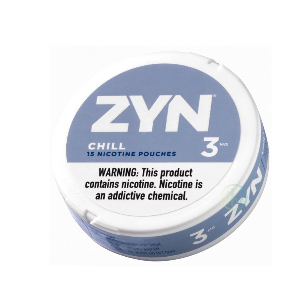 ZYN NICOTINE 3MG POUCHES - CHILL