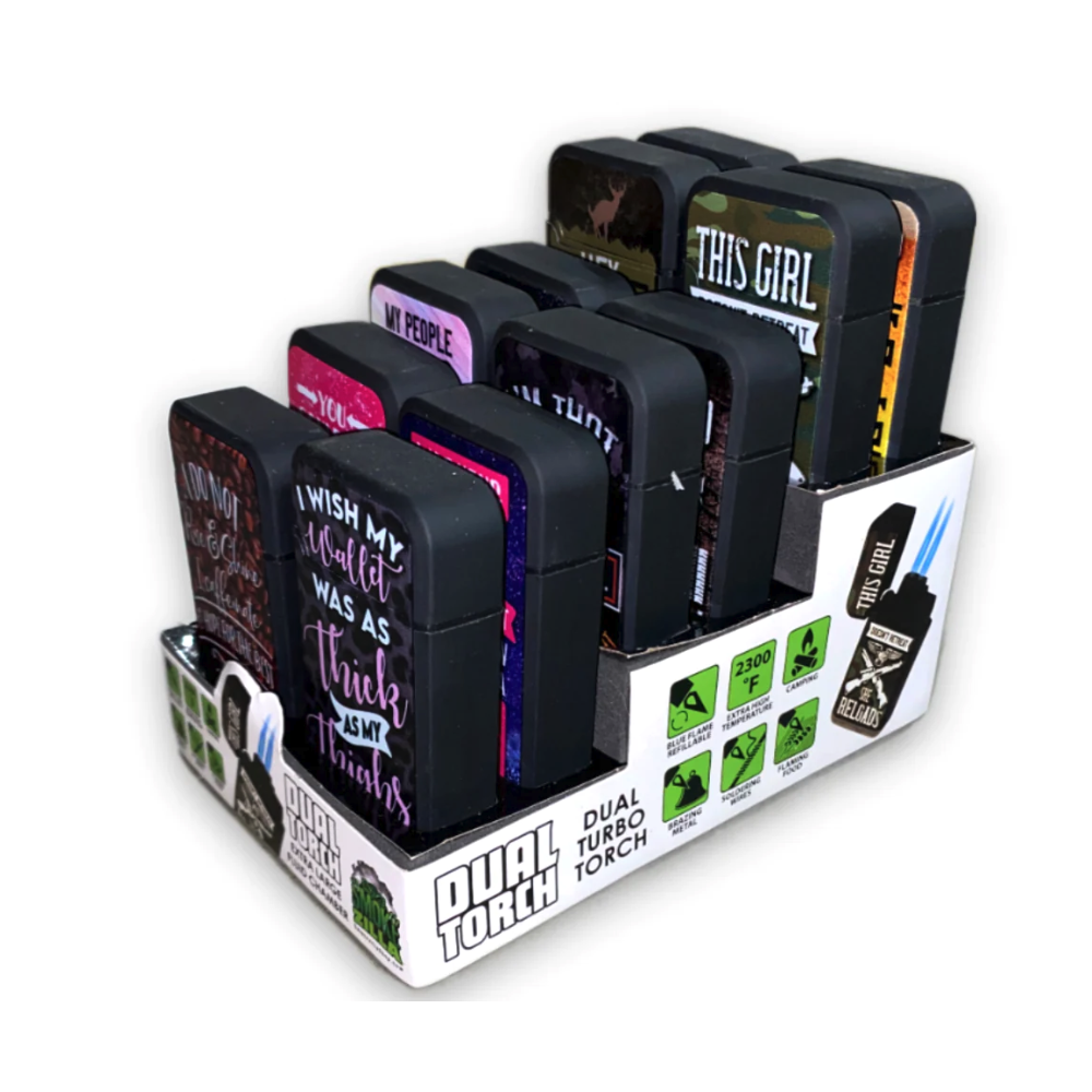 SMOKE ZILLA  DUAL TORCH LIGHTER