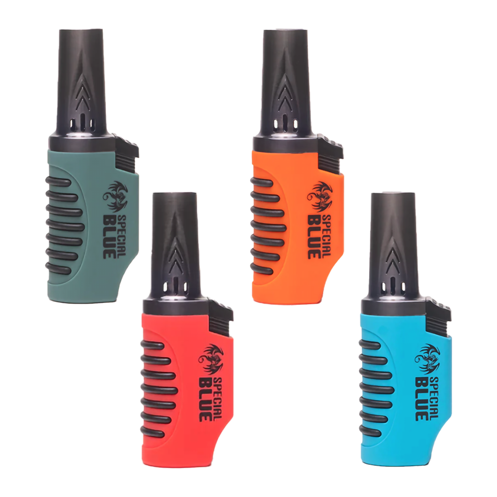 SPECIAL BLUE MOD RUBBER TORCH DISPLAY - 12CT DISPLAY