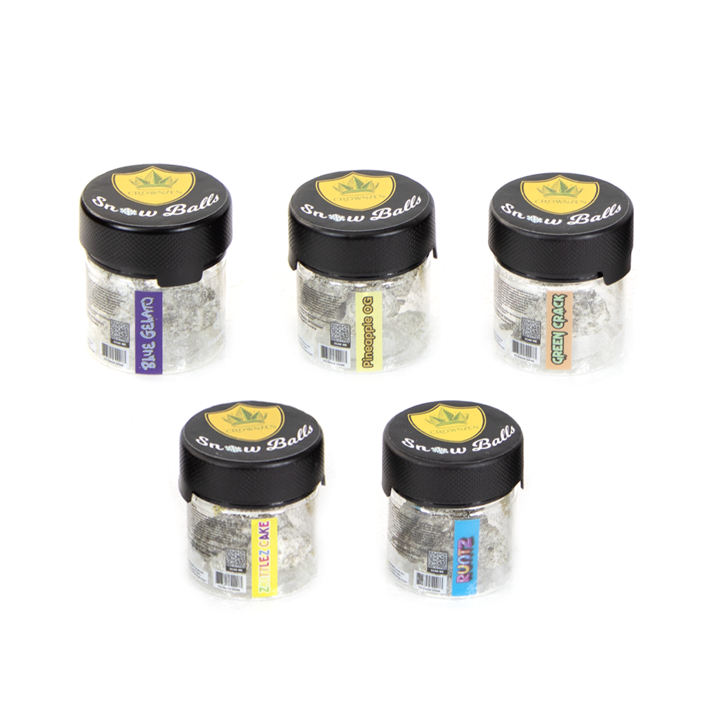 CROWNZEN SNOW BALLS THCA DIAMOND FLOWER - ASSORTED FLAVORS