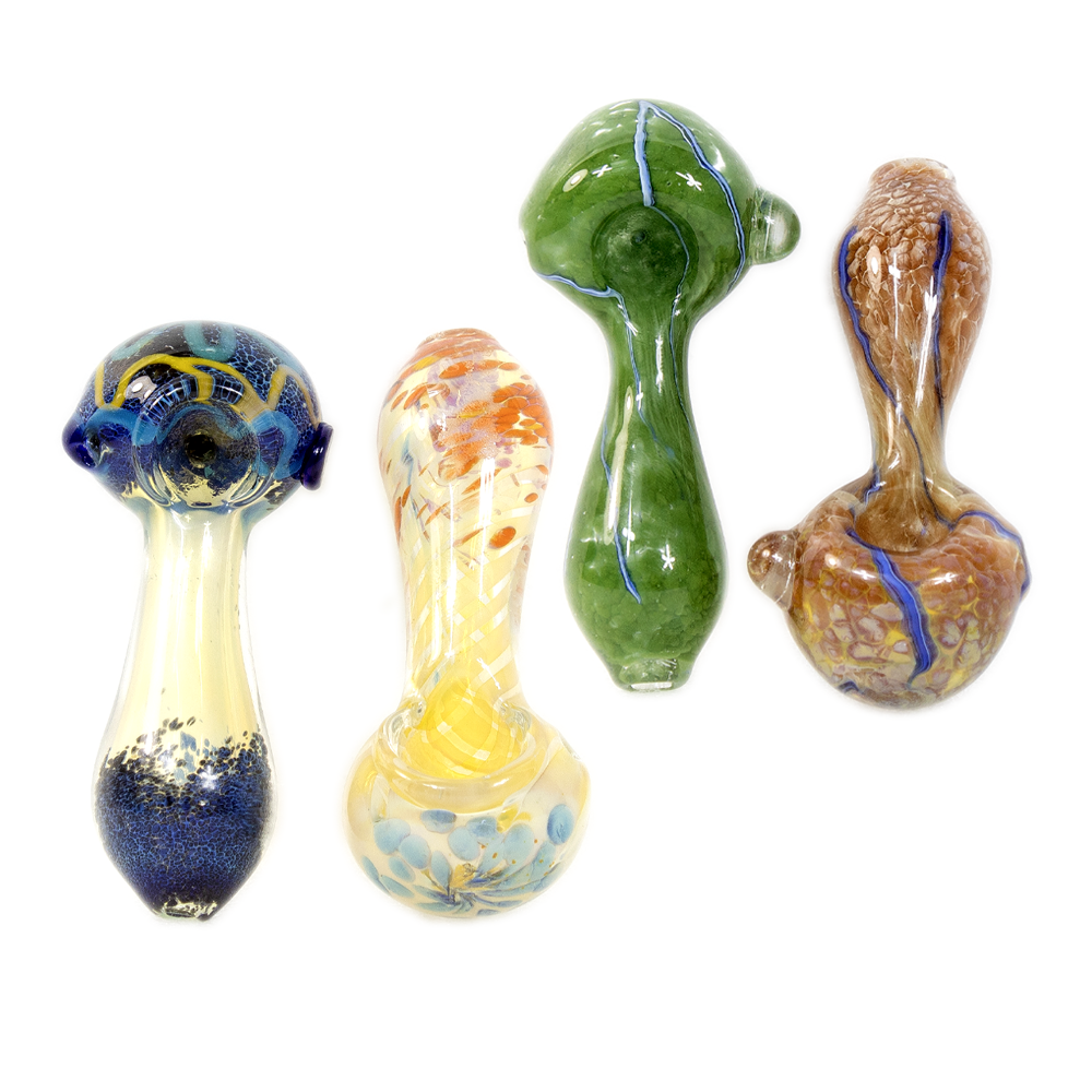 TWO COLOR STRIPE HAND PIPE