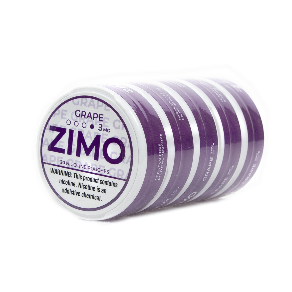 ZIMO NICOTINE 3MG POUCHES - GRAPE