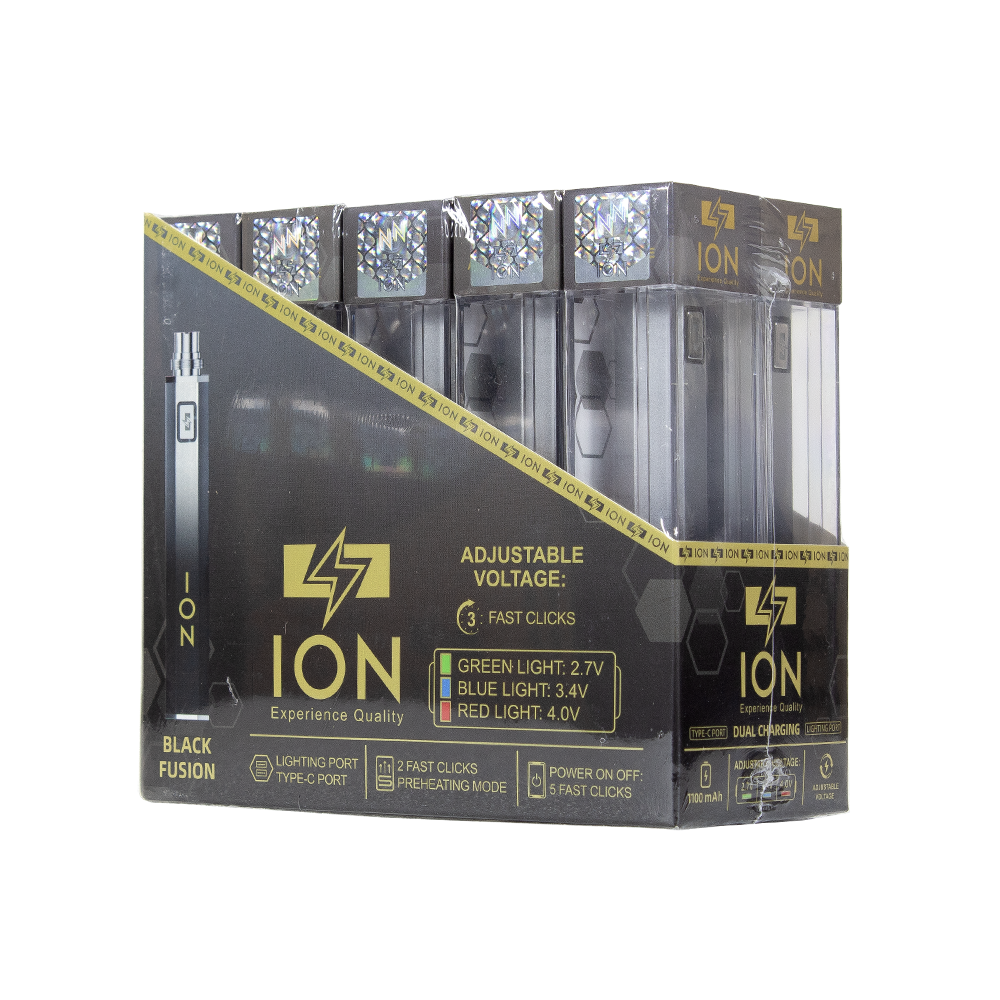 ION 1100 mAH BATTERY- BLACK FUSION