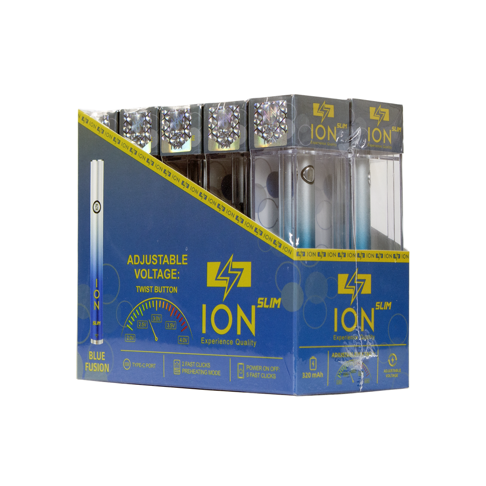 ION 320 mAH SLIM BATTERY- BLUE FUSION