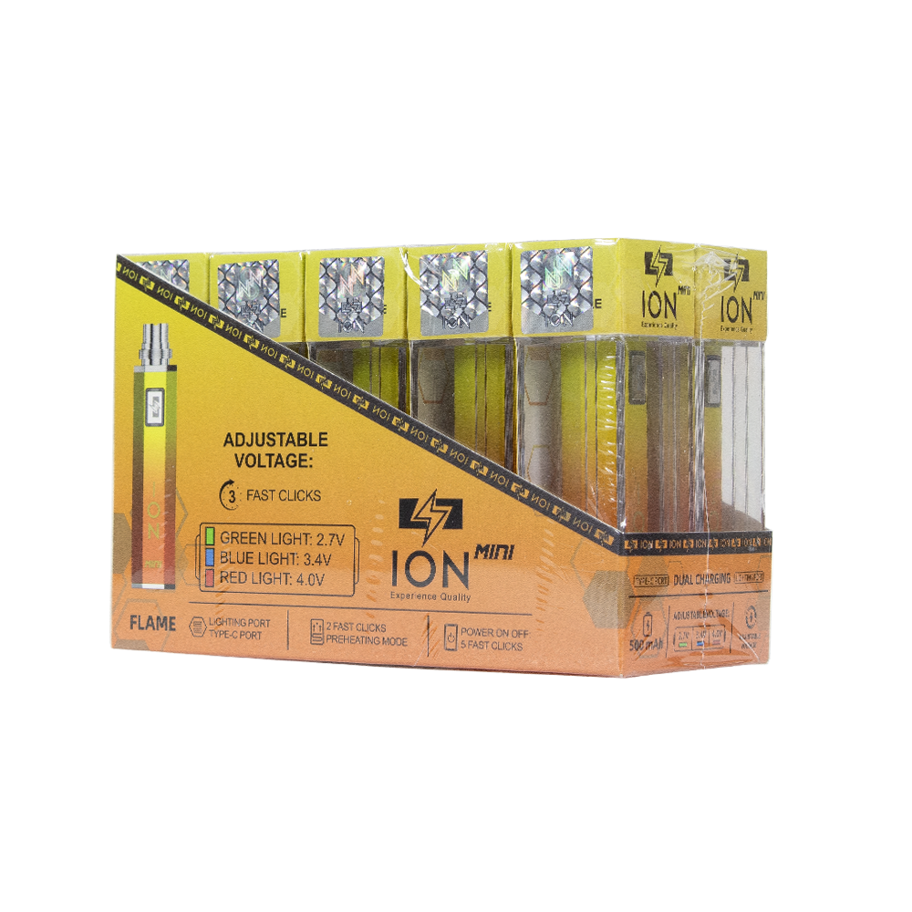 ION 500 mAH MINI BATTERY- FLAME