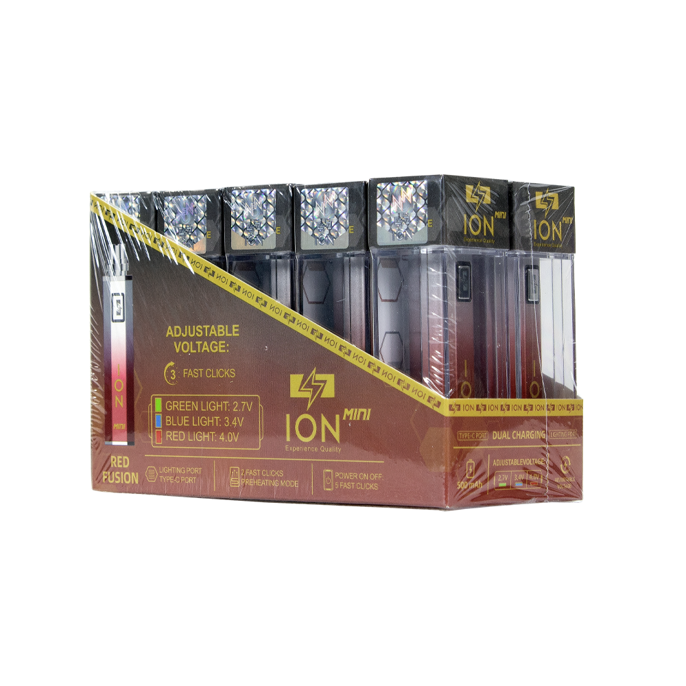 ION 500 mAH MINI BATTERY- RED FUSION