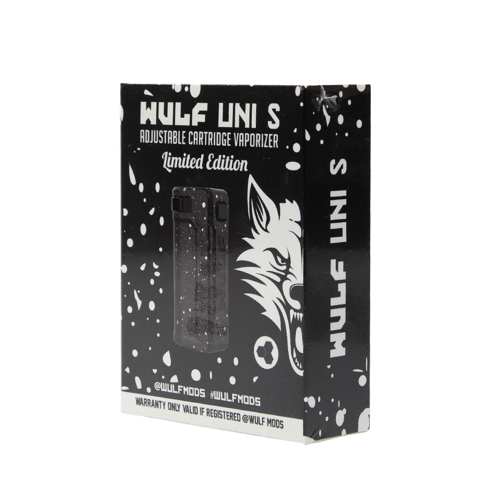 YOCAN X WULF UNI S VAPE KIT - BLACK WHITE SPATTER